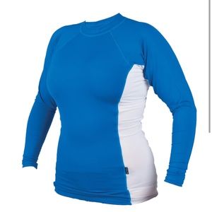 Rashguard long sleeve blue size XS
